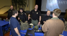Pitt Police show off equipement
