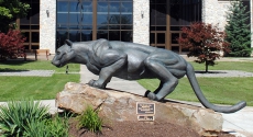 Pitt–Johnstown mountain cat statue