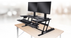 Sit and stand desk