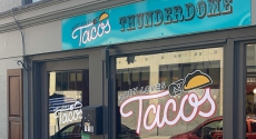 Baby Loves Tacos sign