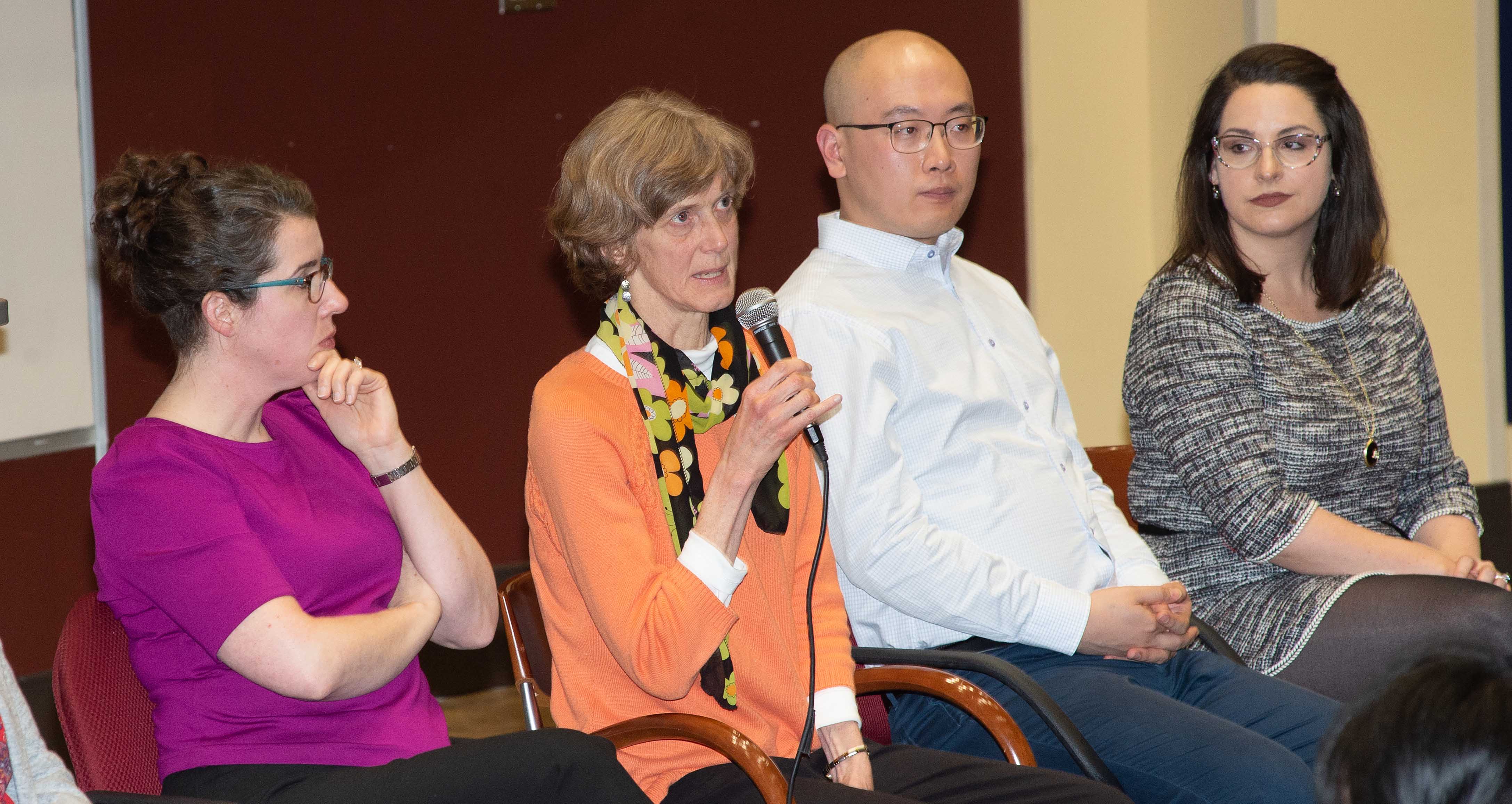 Panelists at coronavirus teach-in event