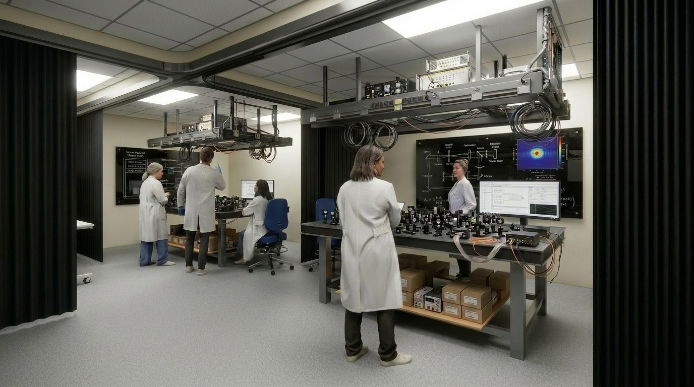 Construction started in June to renovate 1,664 square feet of space in the Old Engineering Hall, including laboratories.