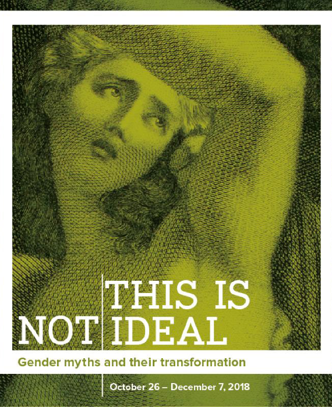 Poster for "This Is Not Ideal" exhibit