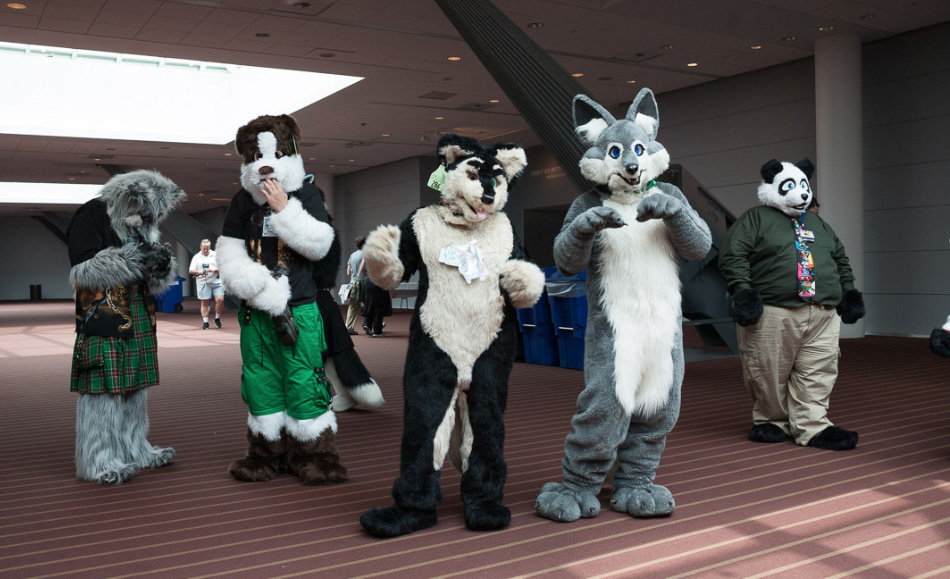 Furries at Anthrocon