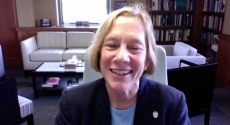 Provost Cudd in her office