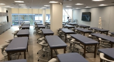 Tables in clinical skills lab
