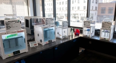 3-D printers in the Open Lab