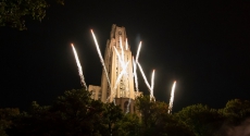 Fireworks at Cathedral
